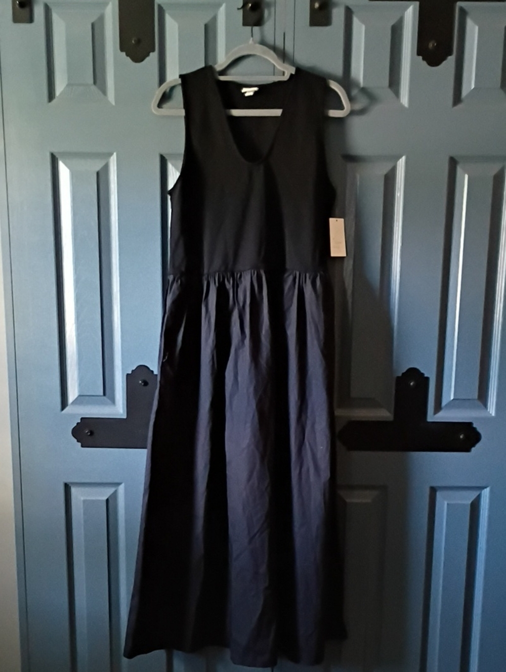 a new day Black Sleeveless Maxi Dress